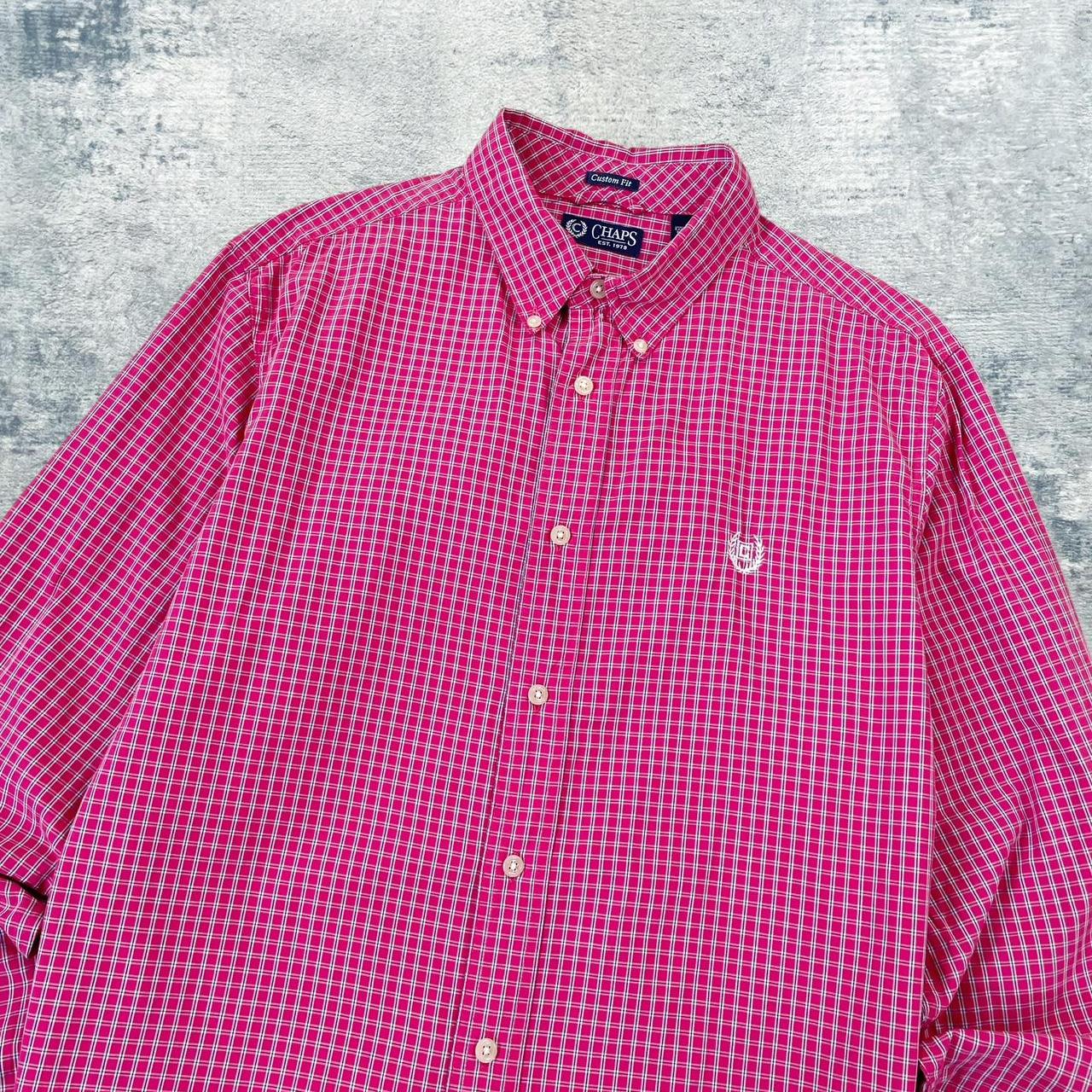 Vintage 90s Chaps Polo Ralph Lauren Checkered Shirt