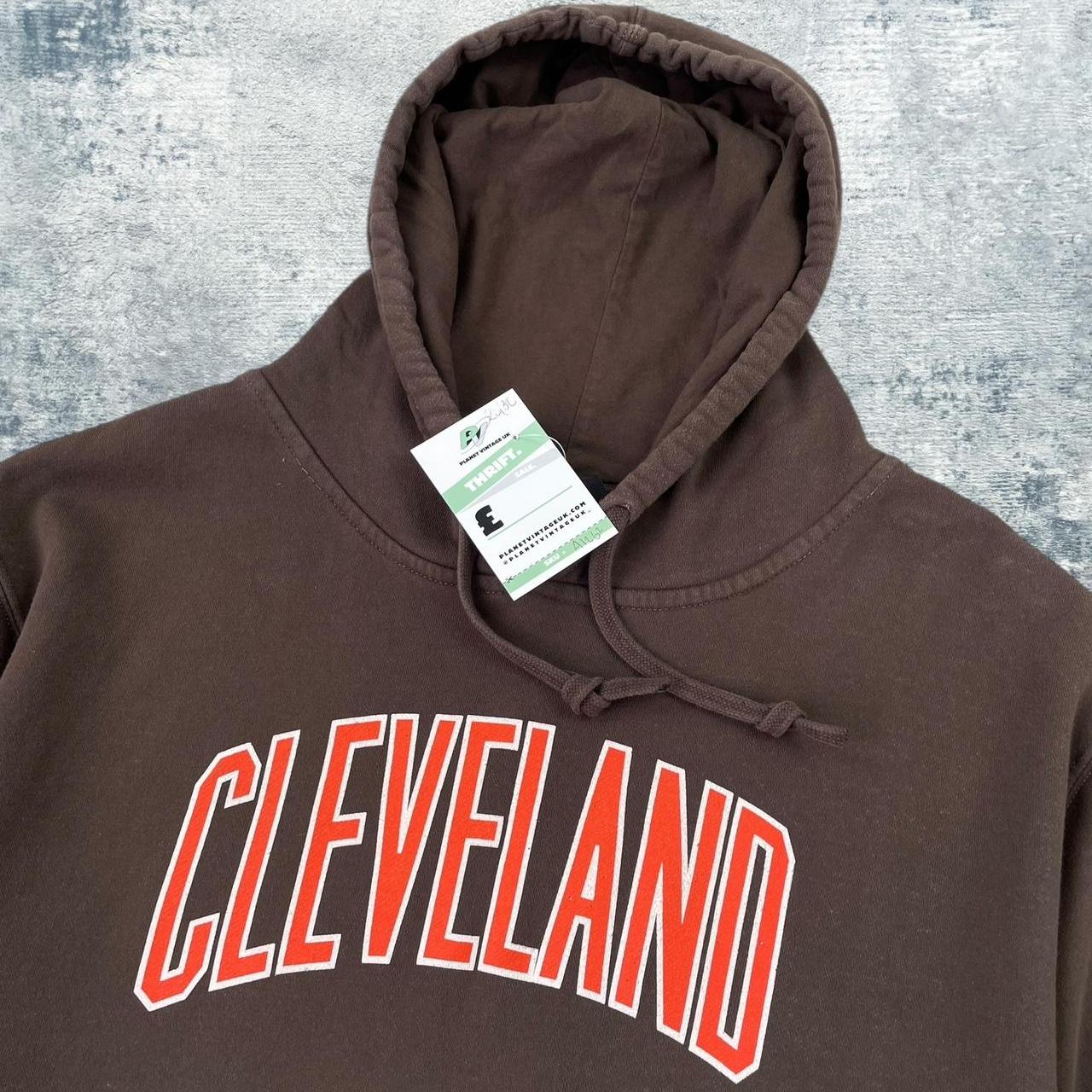 Vintage 90s NFL Cleveland Browns Football Hoodie