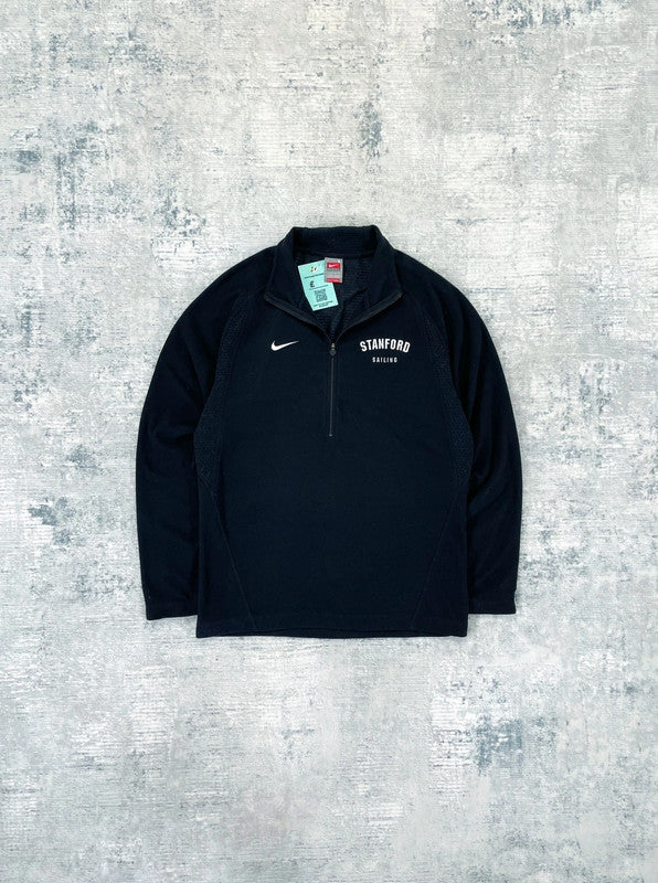 Vintage Nike Stanford Quarter Zip Fleece Sweatshirt