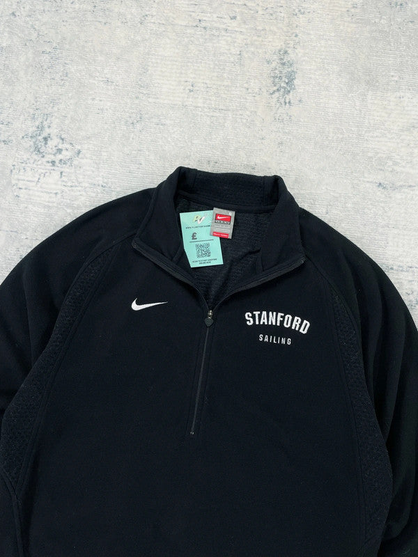 Vintage Nike Stanford Quarter Zip Fleece Sweatshirt