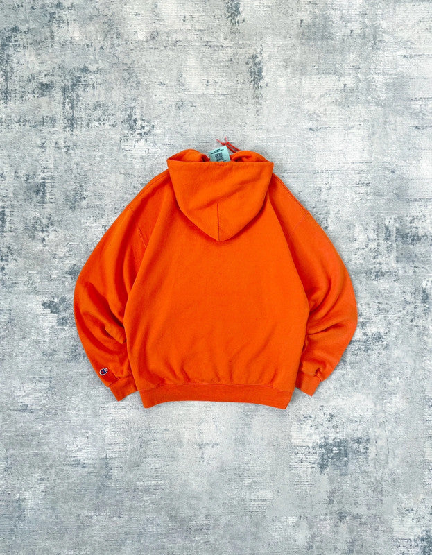 Vintage 90s Champion Embroidered College Hoodie