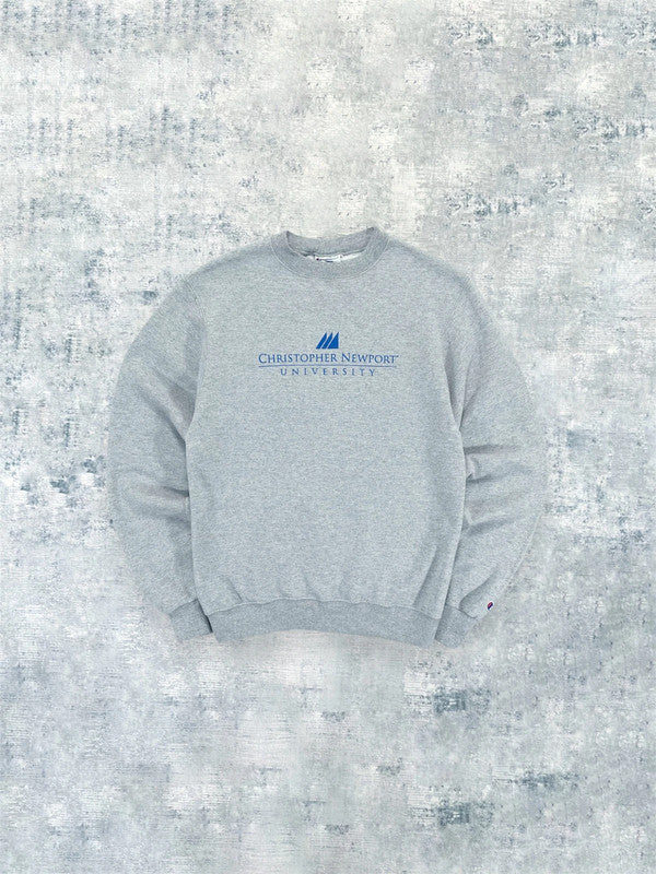 Vintage 90s Champion Graphic Print College Sweatshirt