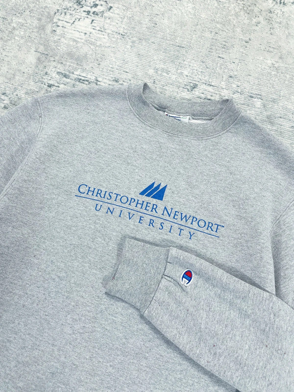 Vintage 90s Champion Graphic Print College Sweatshirt