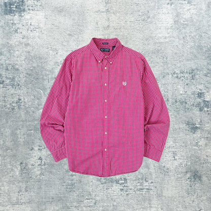 Vintage 90s Chaps Polo Ralph Lauren Checkered Shirt
