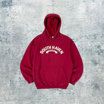 Vintage Champion Style Michigan State College Baggy Hoodie