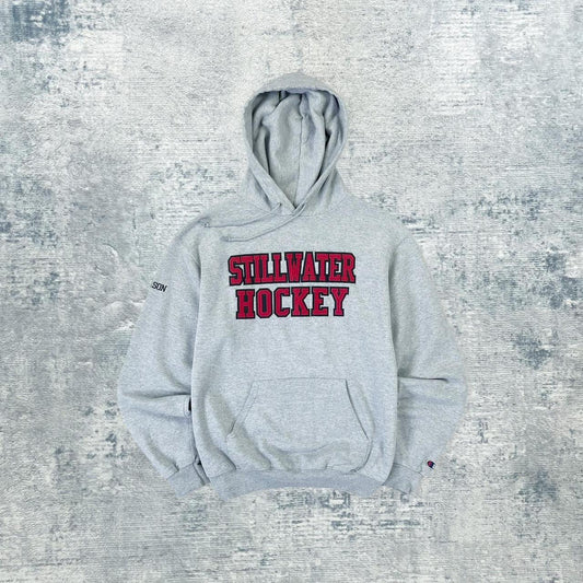 Vintage 90s Champion Baggy Embroidered College Hoodie