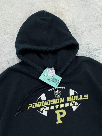 Vintage 90s NFL Graphic Print College Football Hoodie