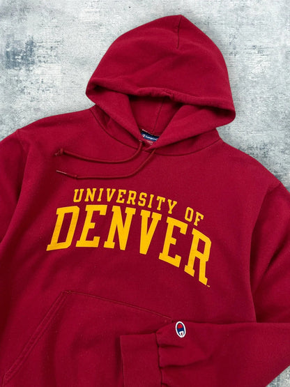 Vintage 90s Champion Denver University Baggy Hoodie