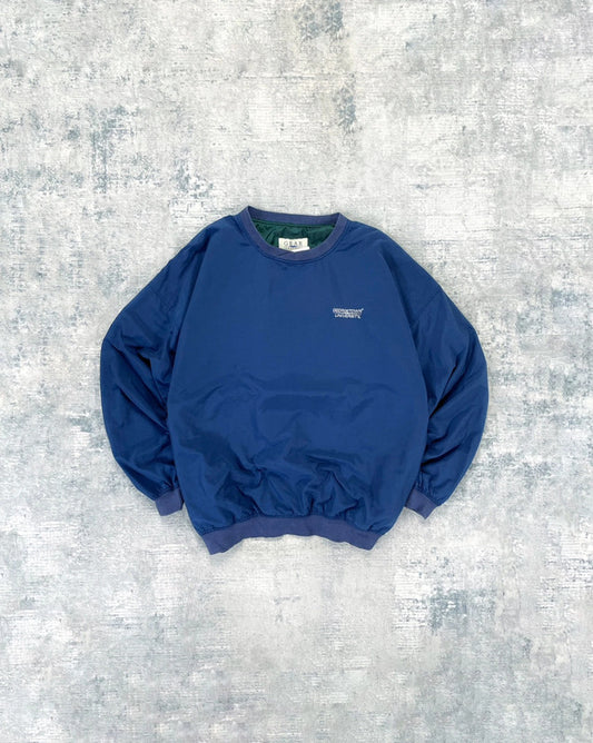 Vintage 90s Champion Style Georgetown College Windbreaker Pullover