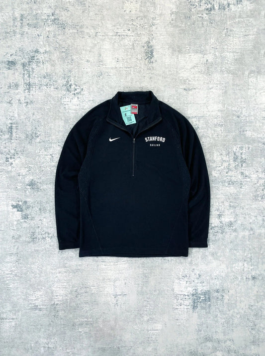 Vintage Nike Stanford Quarter Zip Fleece Sweatshirt