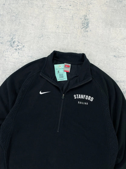 Vintage Nike Stanford Quarter Zip Fleece Sweatshirt