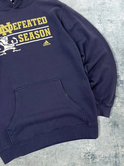 Vintage 90s NFL Adidas Notre Dame College Hoodie