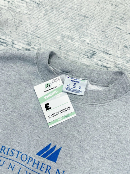 Vintage 90s Champion Graphic Print College Sweatshirt
