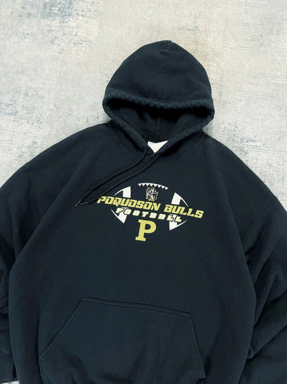 Vintage 90s NFL Graphic Print College Football Hoodie