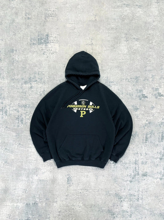 Vintage 90s NFL Graphic Print College Football Hoodie
