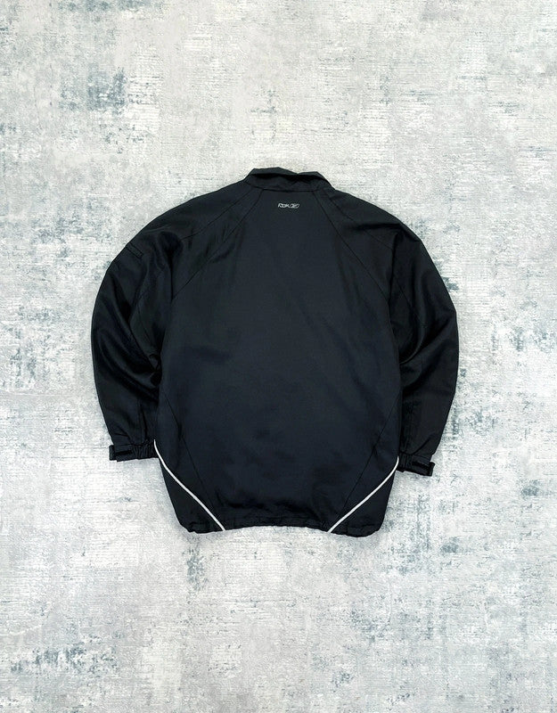 Vintage 2000s Reebok Ice Hockey College Harrington Track jacket