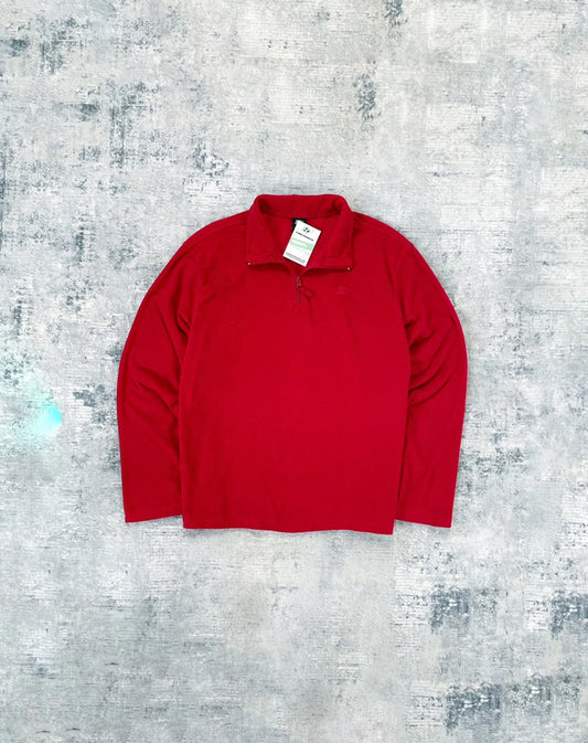 Vintage 90s Starter NFL Quarter Zip Fleece Sweatshirt