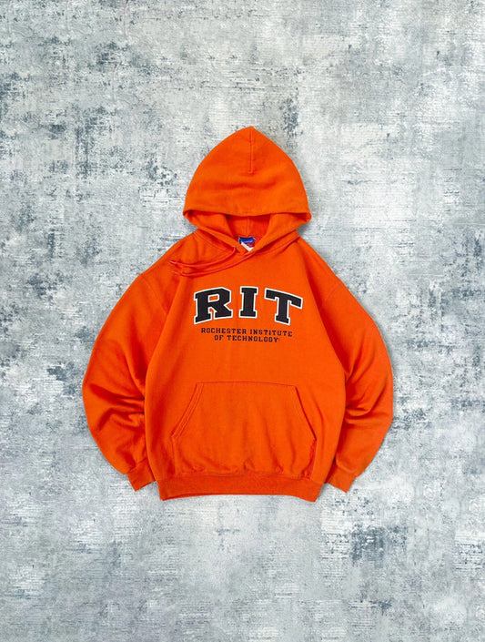 Vintage 90s Champion Embroidered College Hoodie