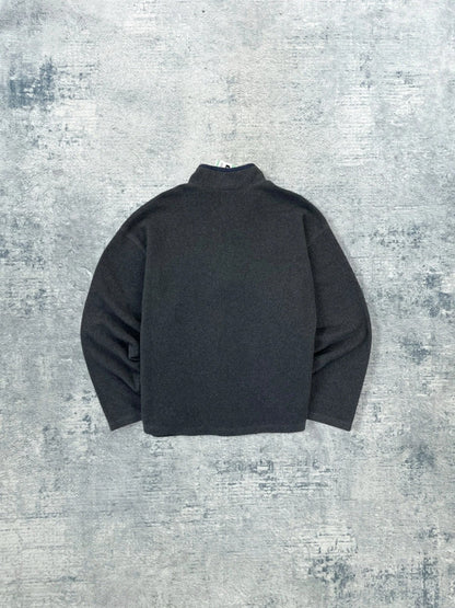 Vintage 90s Old Navy Quarter Zip Fleece Sweatshirt
