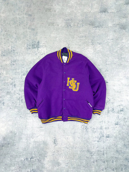 Vintage 90s Baggy Varsity College Football Jacket