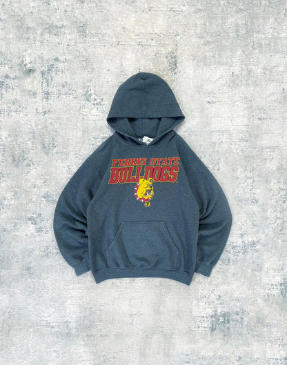 Vintage 90s Champion Style NFL College Football Hoodie