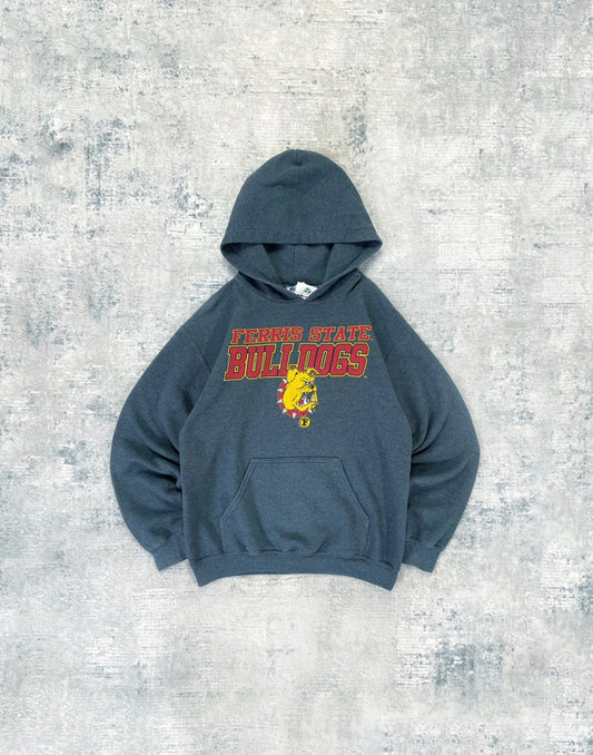 Vintage 90s Champion Style NFL College Football Hoodie
