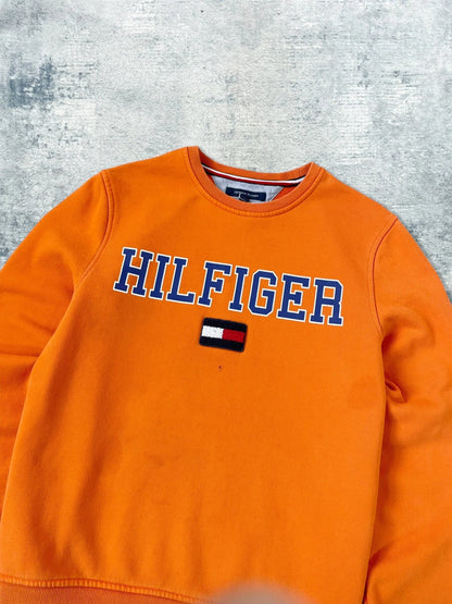 Vintage 90s Tommy Hilfiger Spell Out Sweatshirt