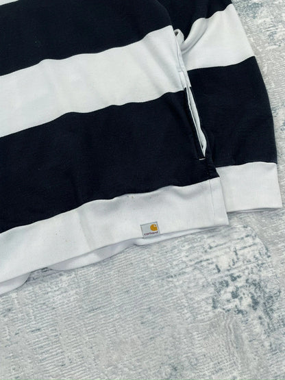 Vintage Y2K Carhartt Striped Hoodie