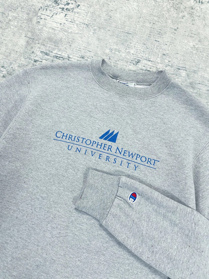 Vintage 90s Champion Graphic Print College Sweatshirt